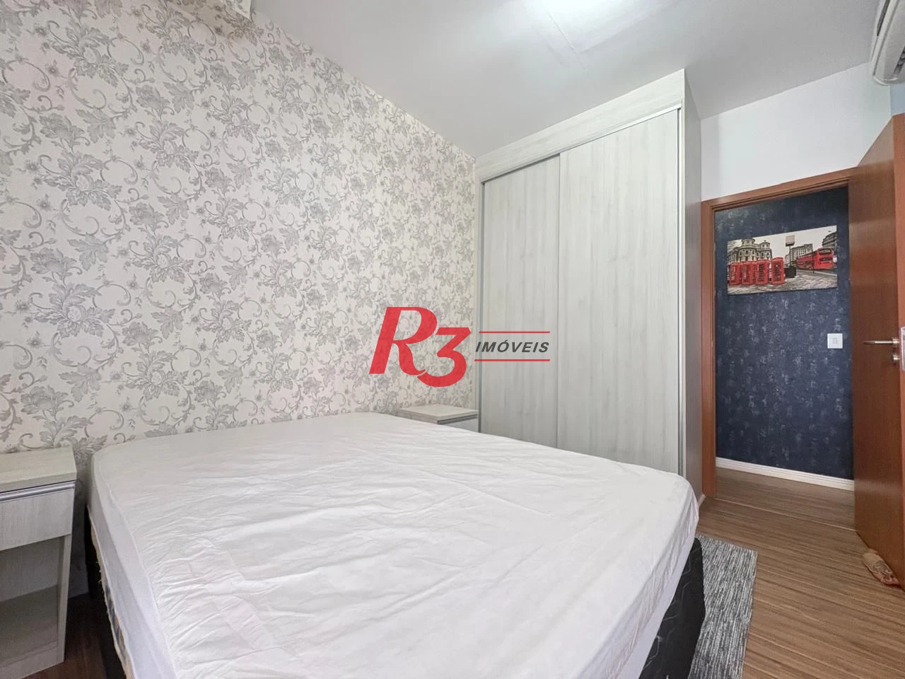 Apartamento com 2 dormitórios para alugar, 80 m² por R$ 6.500,02/mês - Boqueirão - Santos/SP