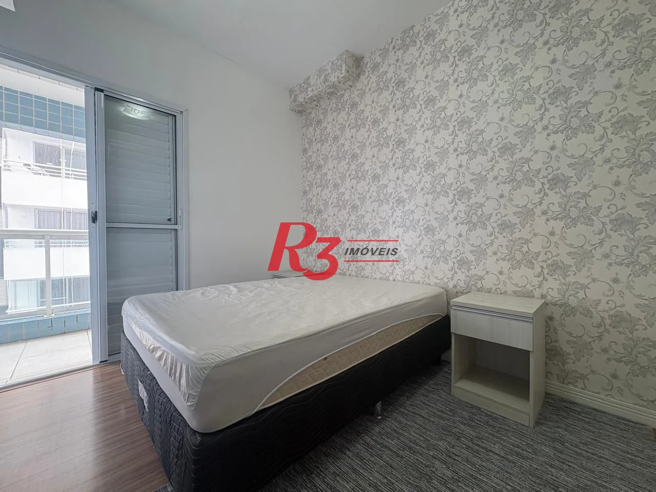 Apartamento com 2 dormitórios para alugar, 80 m² por R$ 6.500,02/mês - Boqueirão - Santos/SP
