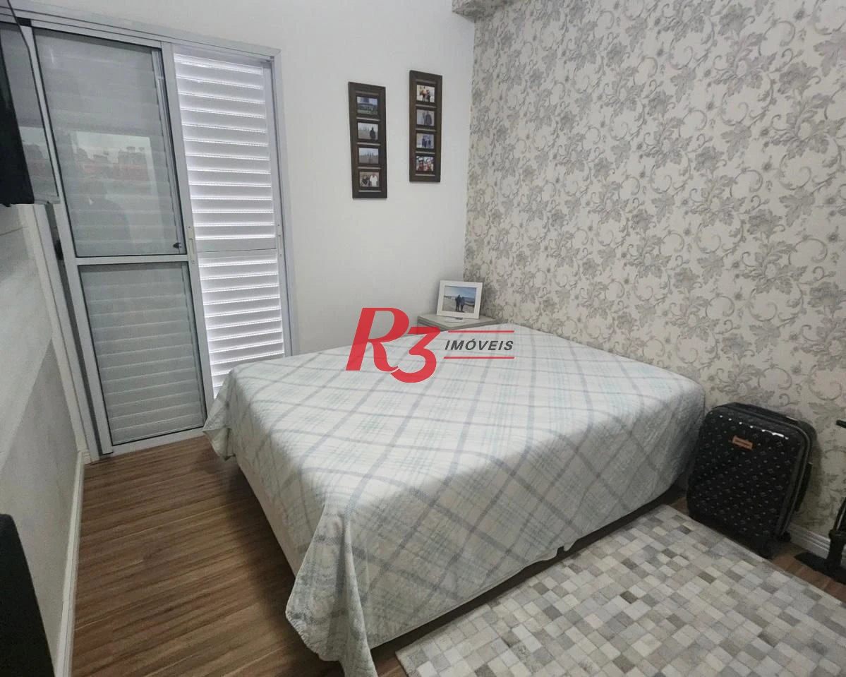 Apartamento com 2 dormitórios para alugar, 80 m² por R$ 7.500,02/mês - Macuco - Santos/SP