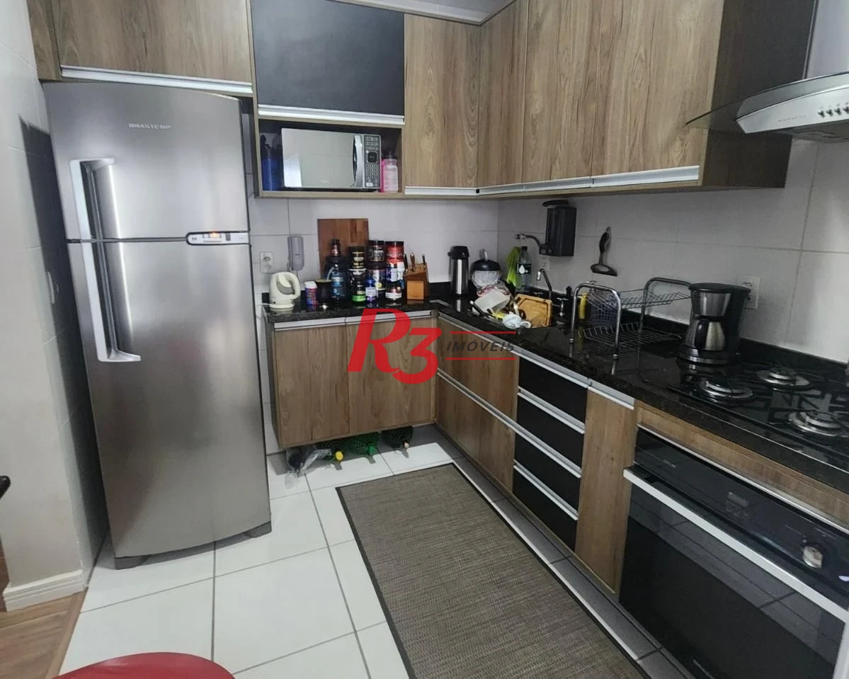 Apartamento com 2 dormitórios para alugar, 80 m² por R$ 7.500,02/mês - Macuco - Santos/SP