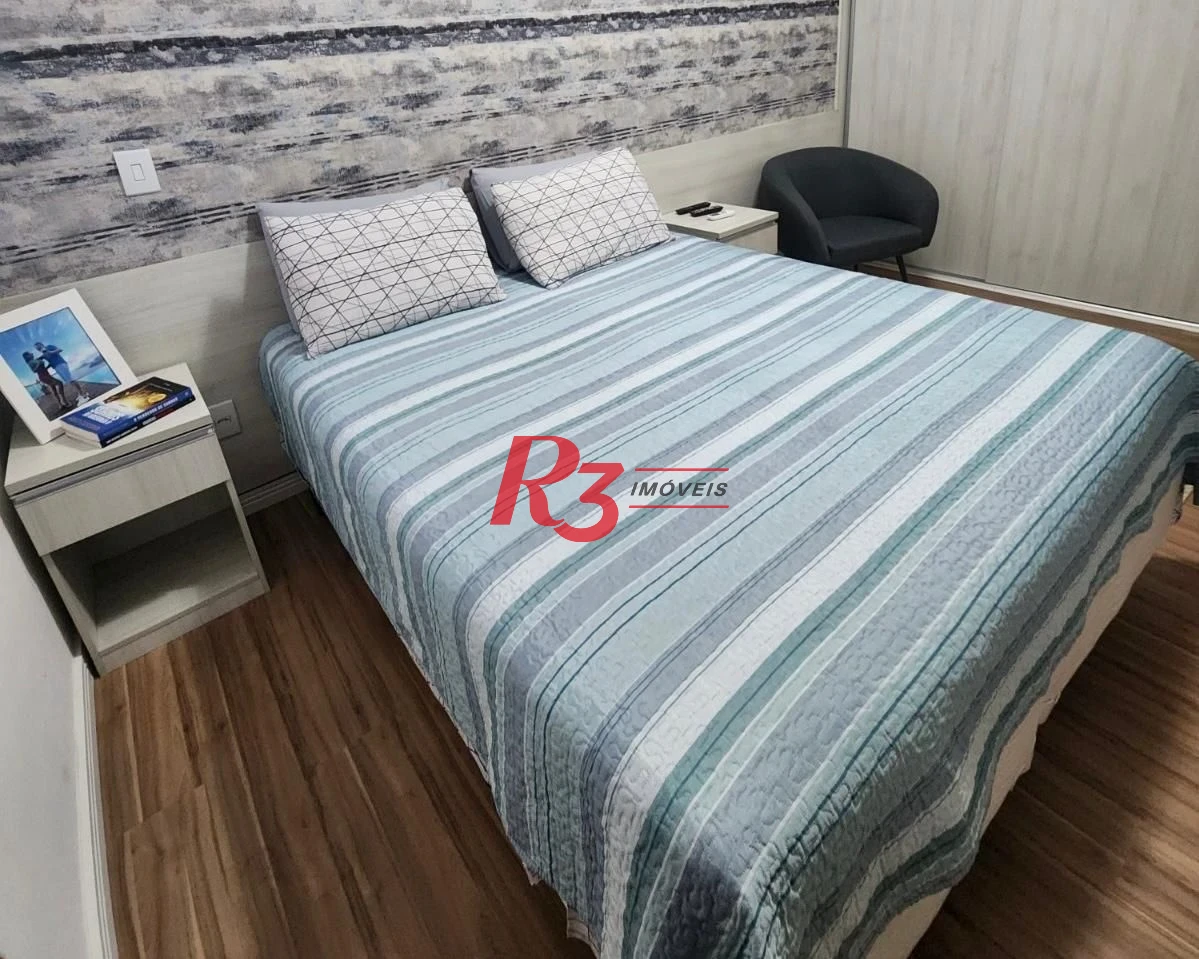 Apartamento com 2 dormitórios para alugar, 80 m² por R$ 7.500,02/mês - Macuco - Santos/SP