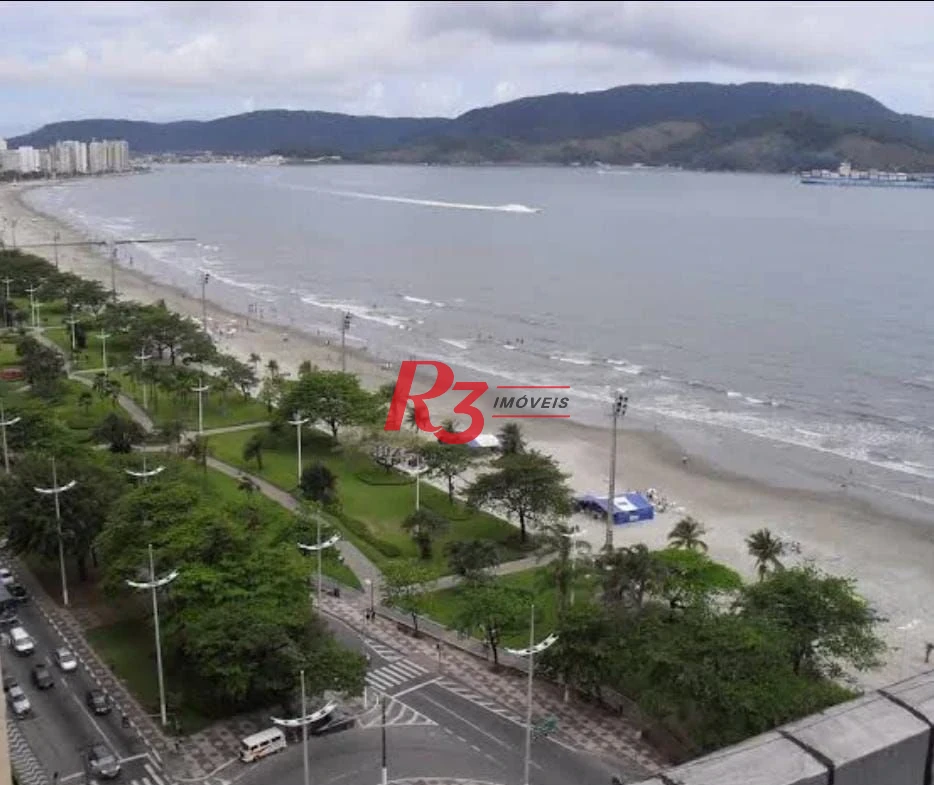Apartamento com 1 dormitório para alugar, 30 m² por R$ 3.000,00/mês - Embaré - Santos/SP