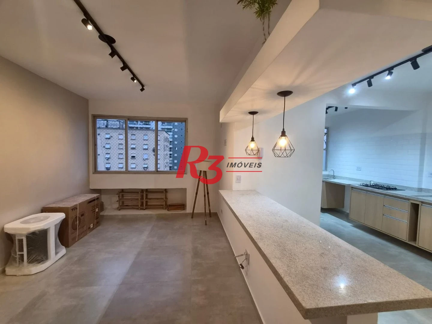 Apartamento com 1 dormitório à venda, 57 m² por R$ 615.000,00 - Embaré - Santos/SP