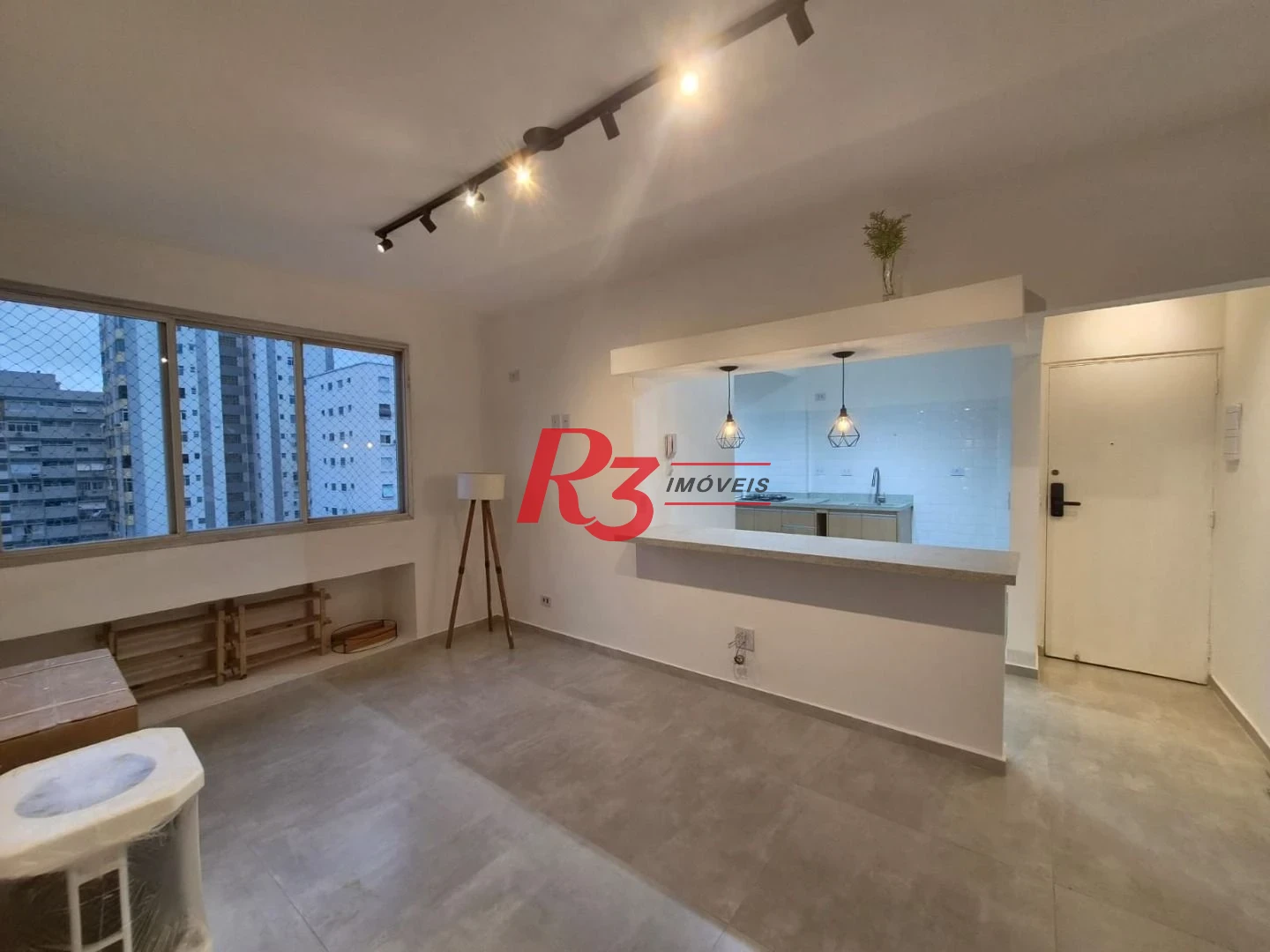 Apartamento com 1 dormitório à venda, 57 m² por R$ 615.000,00 - Embaré - Santos/SP