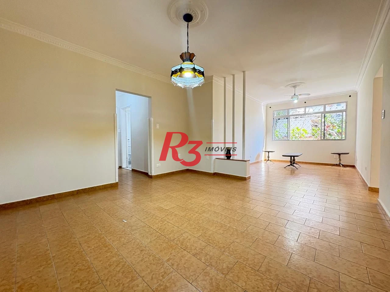 Apartamento com 2 dormitórios para alugar, 110 m² por R$ 3.700,02/mês - Embaré - Santos/SP