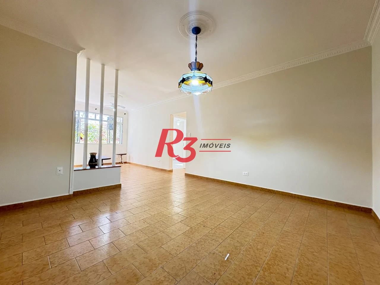 Apartamento com 2 dormitórios para alugar, 110 m² por R$ 3.700,02/mês - Embaré - Santos/SP
