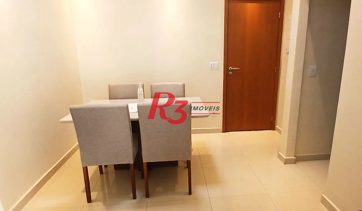 Apartamento com 2 dormitórios à venda, 80 m² por R$ 750.000,00 - Macuco - Santos/SP