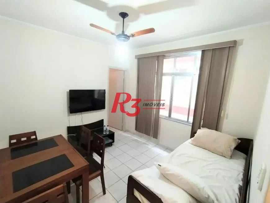 Apartamento com 1 dormitório à venda, 49 m² por R$ 375.000,00 - Embaré - Santos/SP