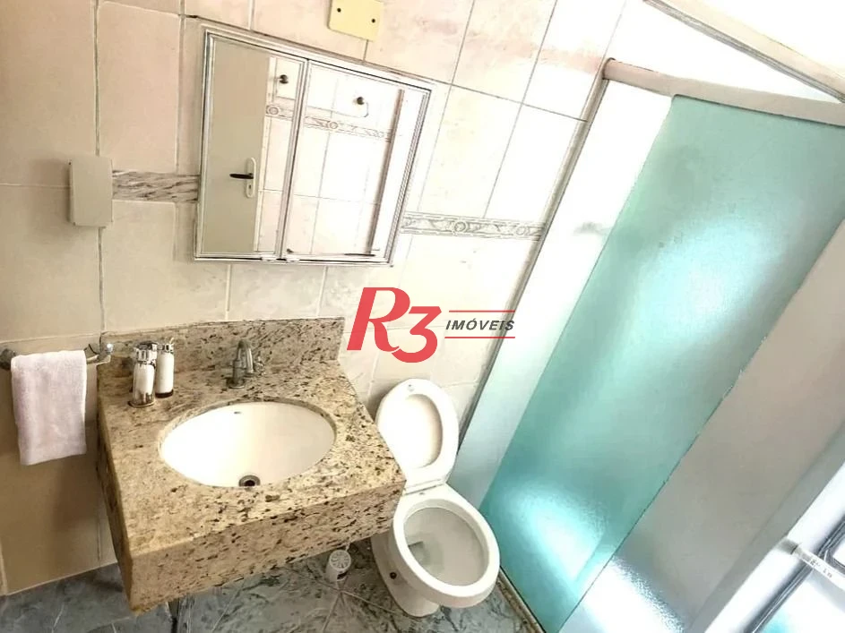 Apartamento com 1 dormitório à venda, 49 m² por R$ 375.000,00 - Embaré - Santos/SP