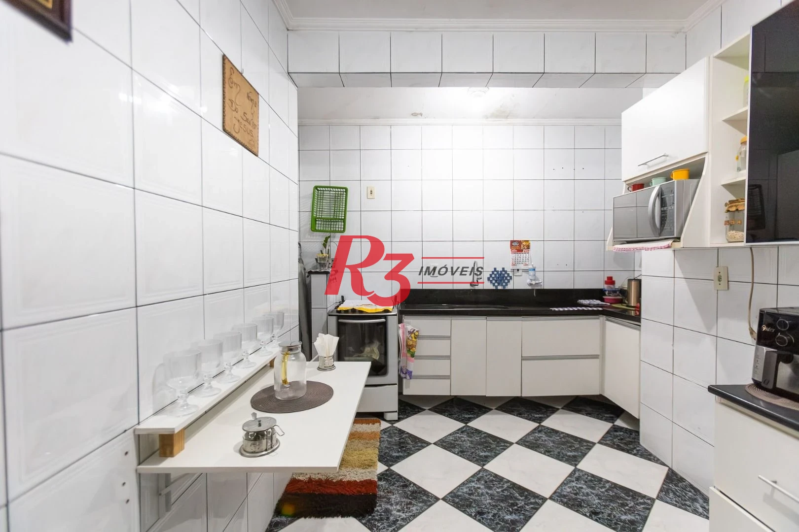 Casa com 2 dormitórios à venda, 90 m² por R$ 418.000,00 - Castelo - Santos/SP
