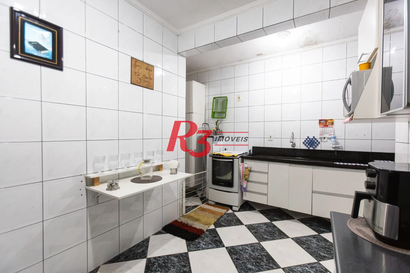 Casa com 2 dormitórios à venda, 90 m² por R$ 418.000,00 - Castelo - Santos/SP