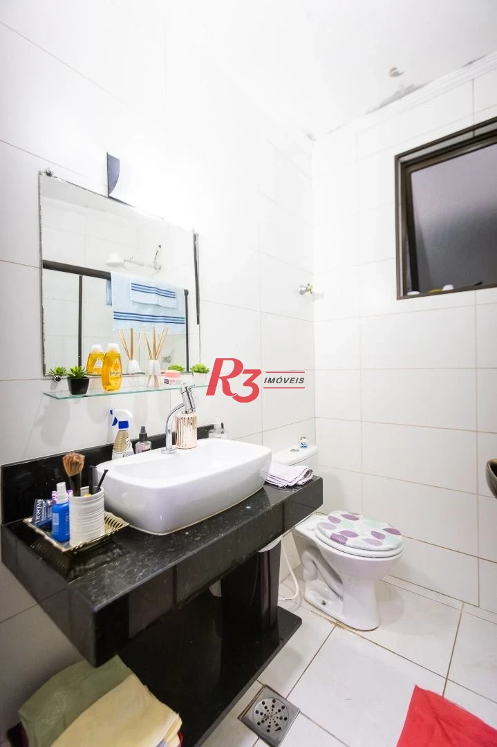 Casa com 2 dormitórios à venda, 90 m² por R$ 418.000,00 - Castelo - Santos/SP