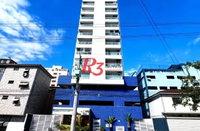 Apartamento com 2 dormitórios à venda, 60 m² por R$ 646.000,00 - Marapé - Santos/SP