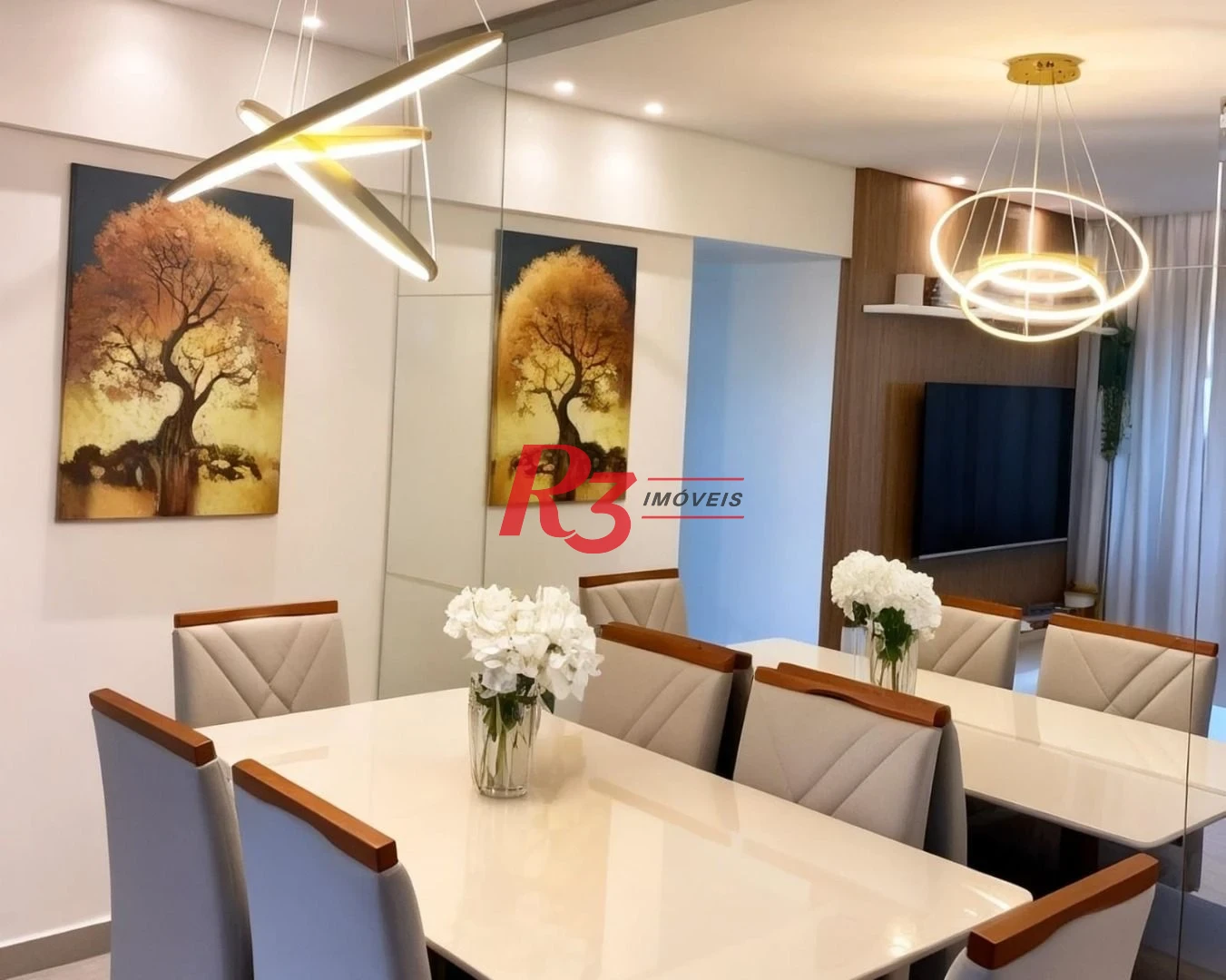 Apartamento com 2 dormitórios à venda, 60 m² por R$ 646.000,00 - Marapé - Santos/SP
