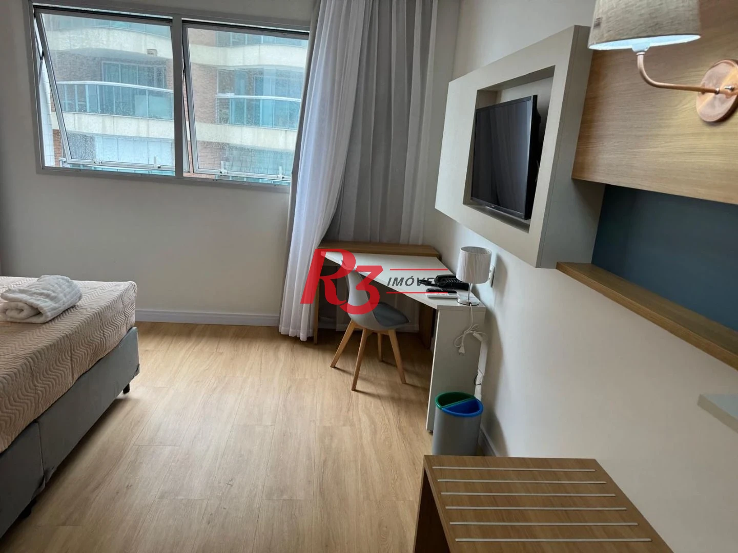 Studio com 1 dormitório à venda, 30 m² por R$ 500.000,00 - Gonzaga - Santos/SP
