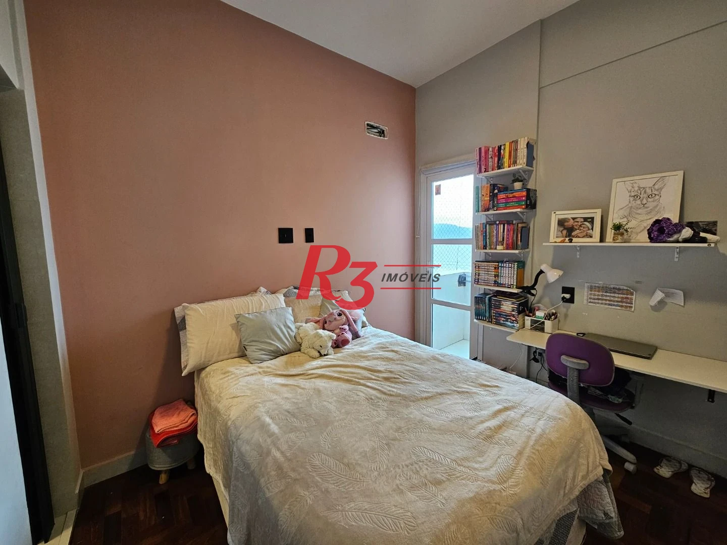 Apartamento com 3 dormitórios à venda, 104 m² por R$ 840.000,00 - José Menino - Santos/SP