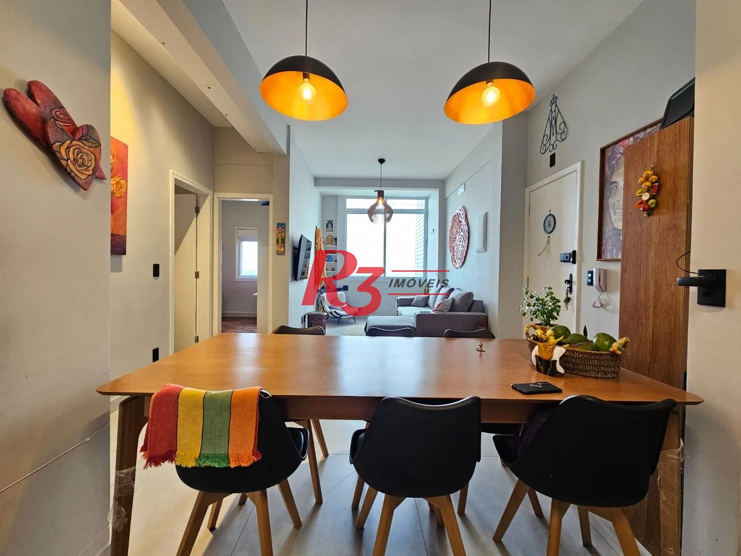 Apartamento com 3 dormitórios à venda, 104 m² por R$ 840.000,00 - José Menino - Santos/SP