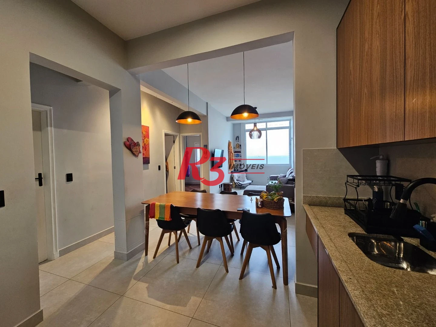 Apartamento com 3 dormitórios à venda, 104 m² por R$ 840.000,00 - José Menino - Santos/SP