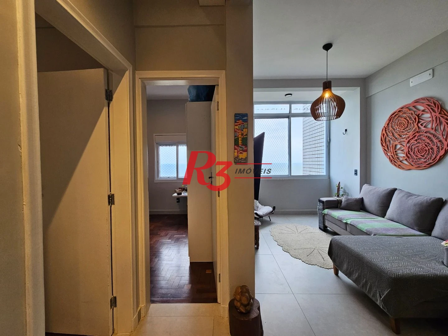 Apartamento com 3 dormitórios à venda, 104 m² por R$ 840.000,00 - José Menino - Santos/SP