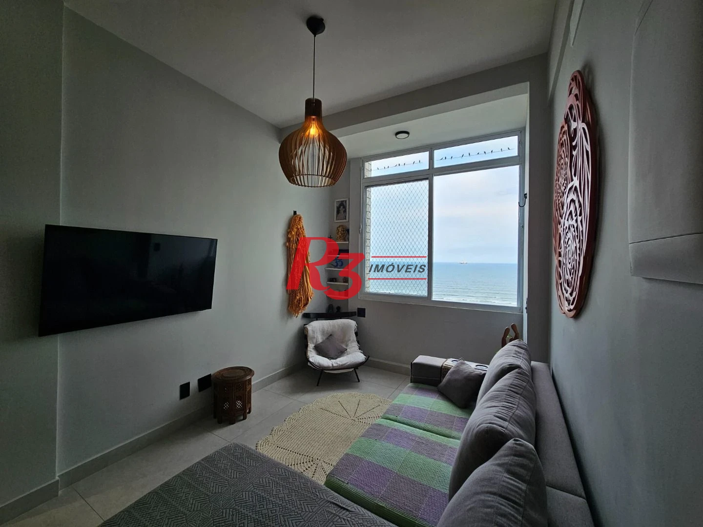 Apartamento com 3 dormitórios à venda, 104 m² por R$ 840.000,00 - José Menino - Santos/SP