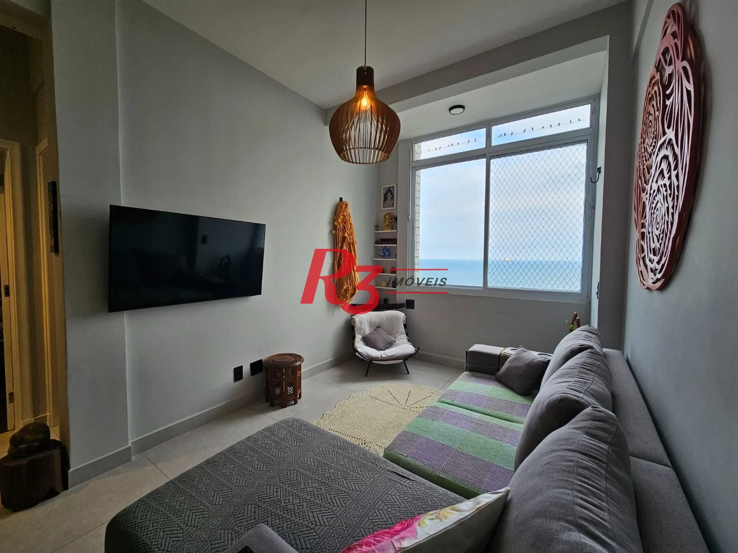 Apartamento com 3 dormitórios à venda, 104 m² por R$ 840.000,00 - José Menino - Santos/SP