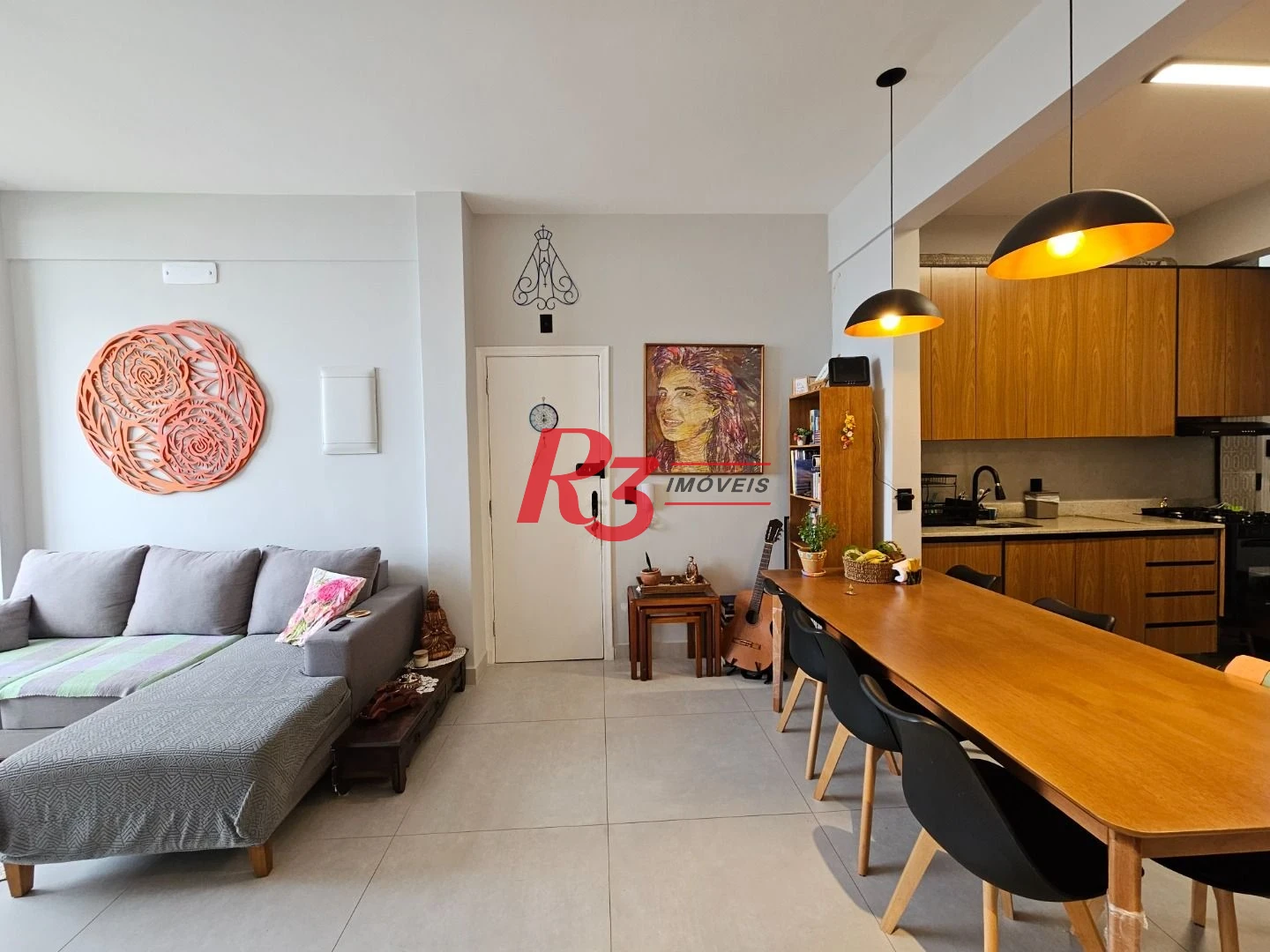 Apartamento com 3 dormitórios à venda, 104 m² por R$ 840.000,00 - José Menino - Santos/SP