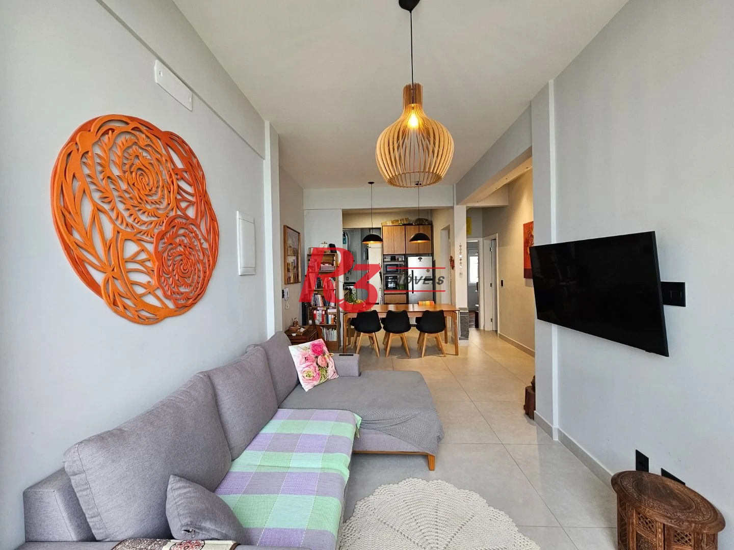 Apartamento com 3 dormitórios à venda, 104 m² por R$ 840.000,00 - José Menino - Santos/SP