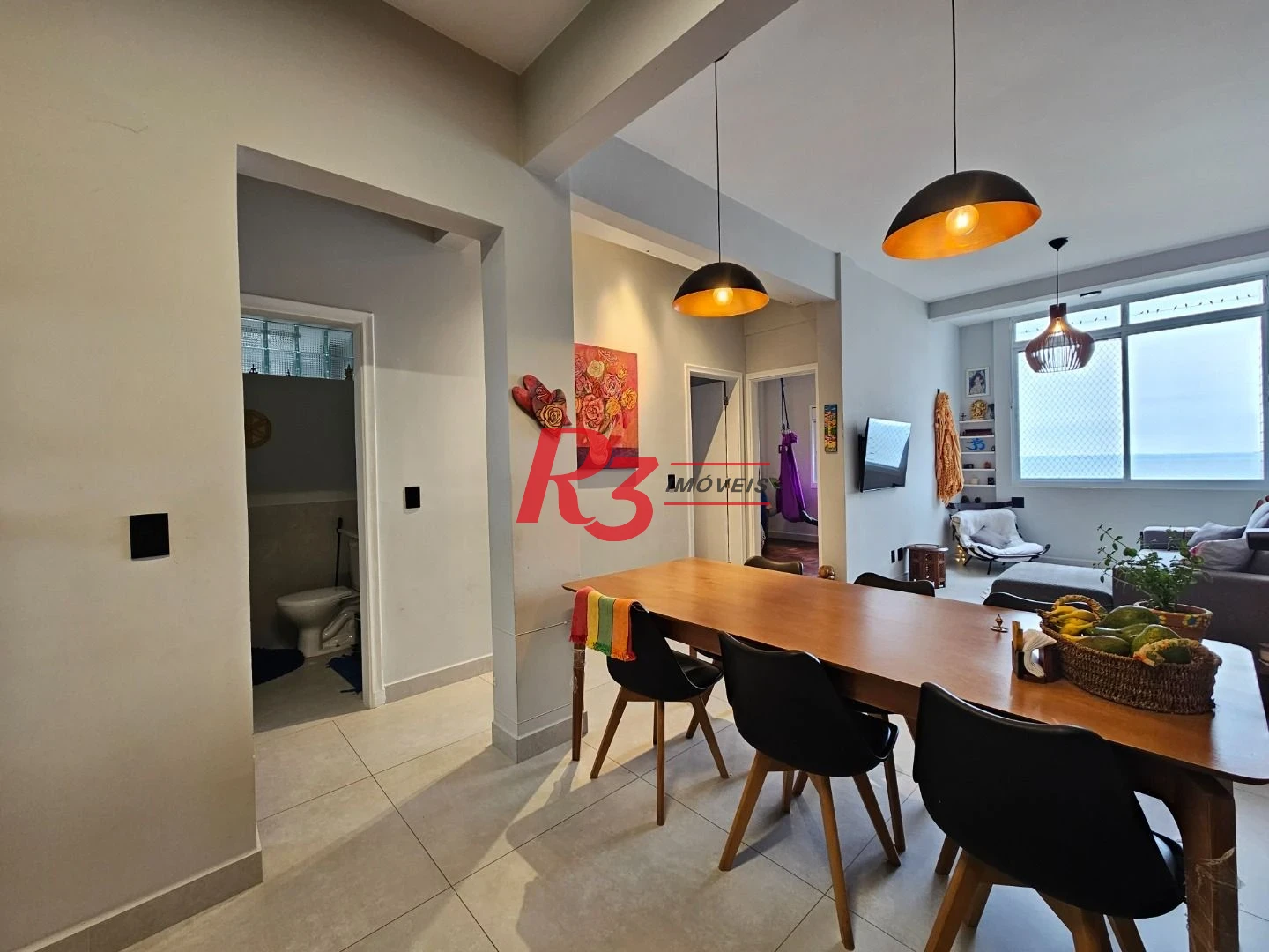 Apartamento com 3 dormitórios à venda, 104 m² por R$ 840.000,00 - José Menino - Santos/SP
