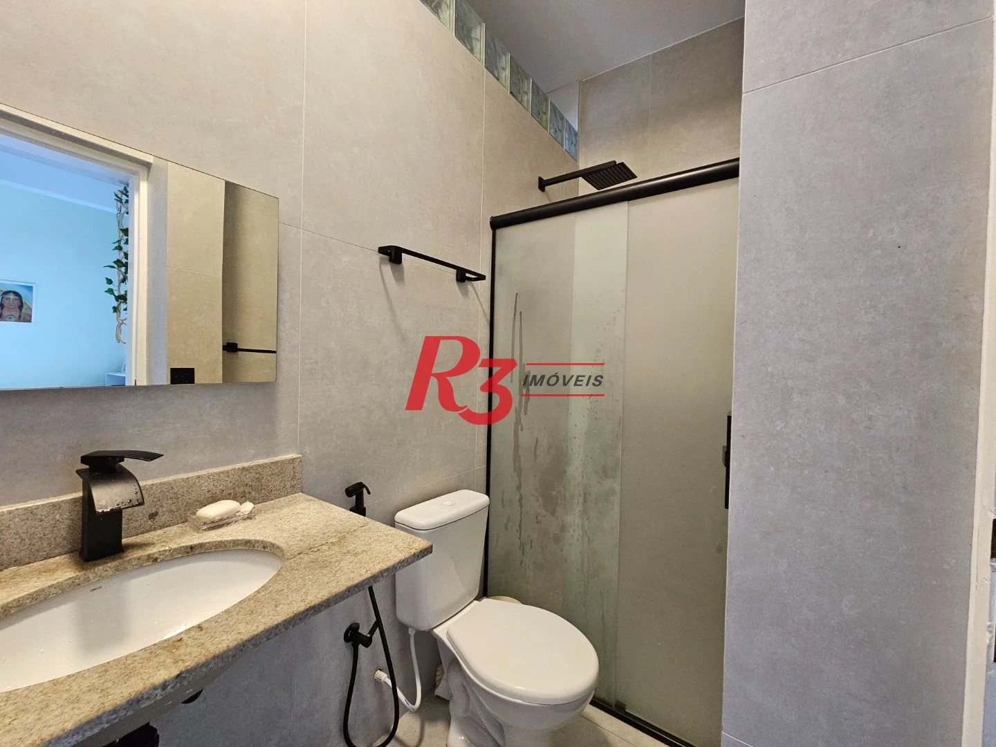 Apartamento com 3 dormitórios à venda, 104 m² por R$ 840.000,00 - José Menino - Santos/SP