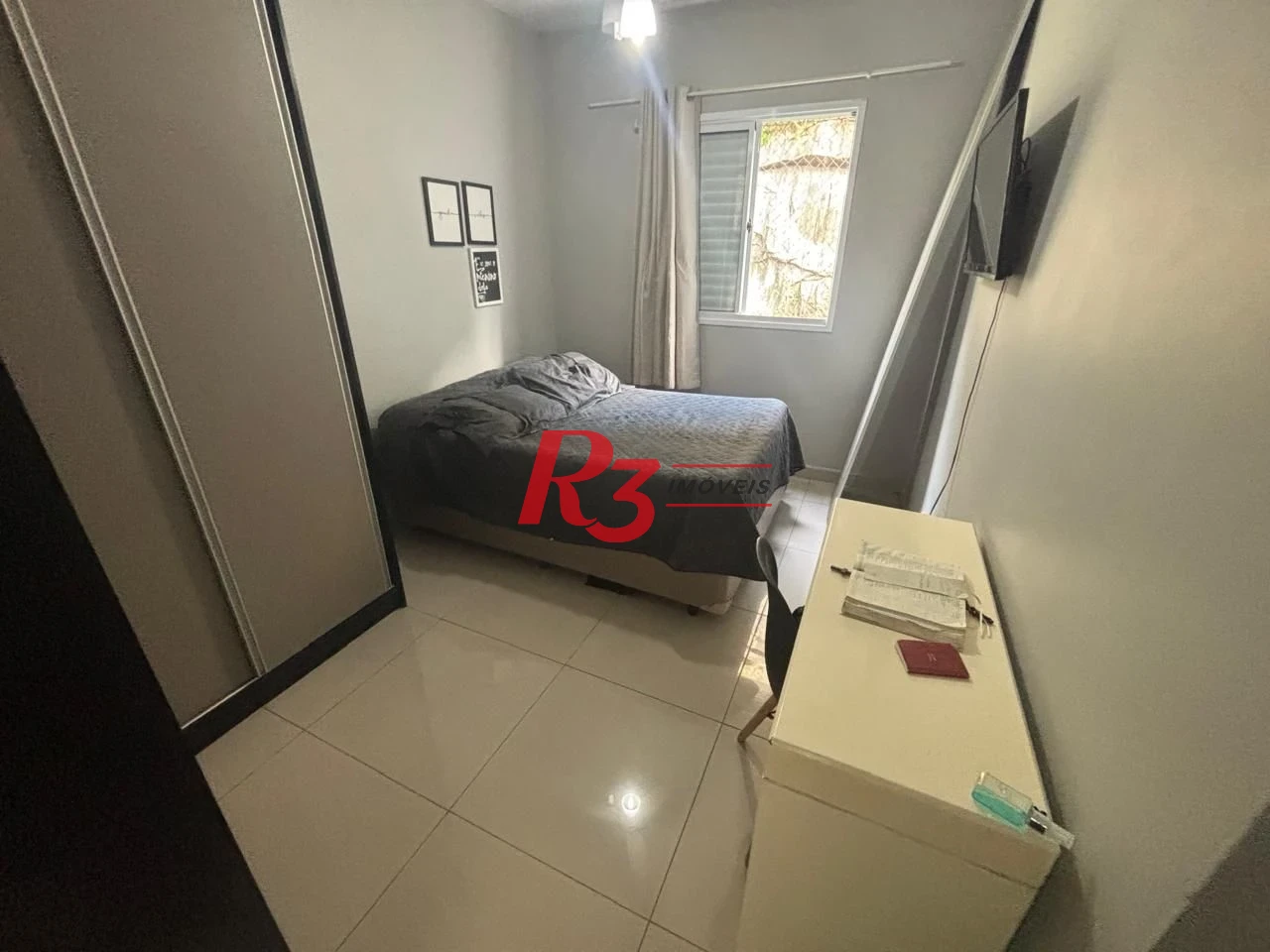 Apartamento com 3 dormitórios para alugar, 84 m² por R$ 5.500,00/mês - Marapé - Santos/SP