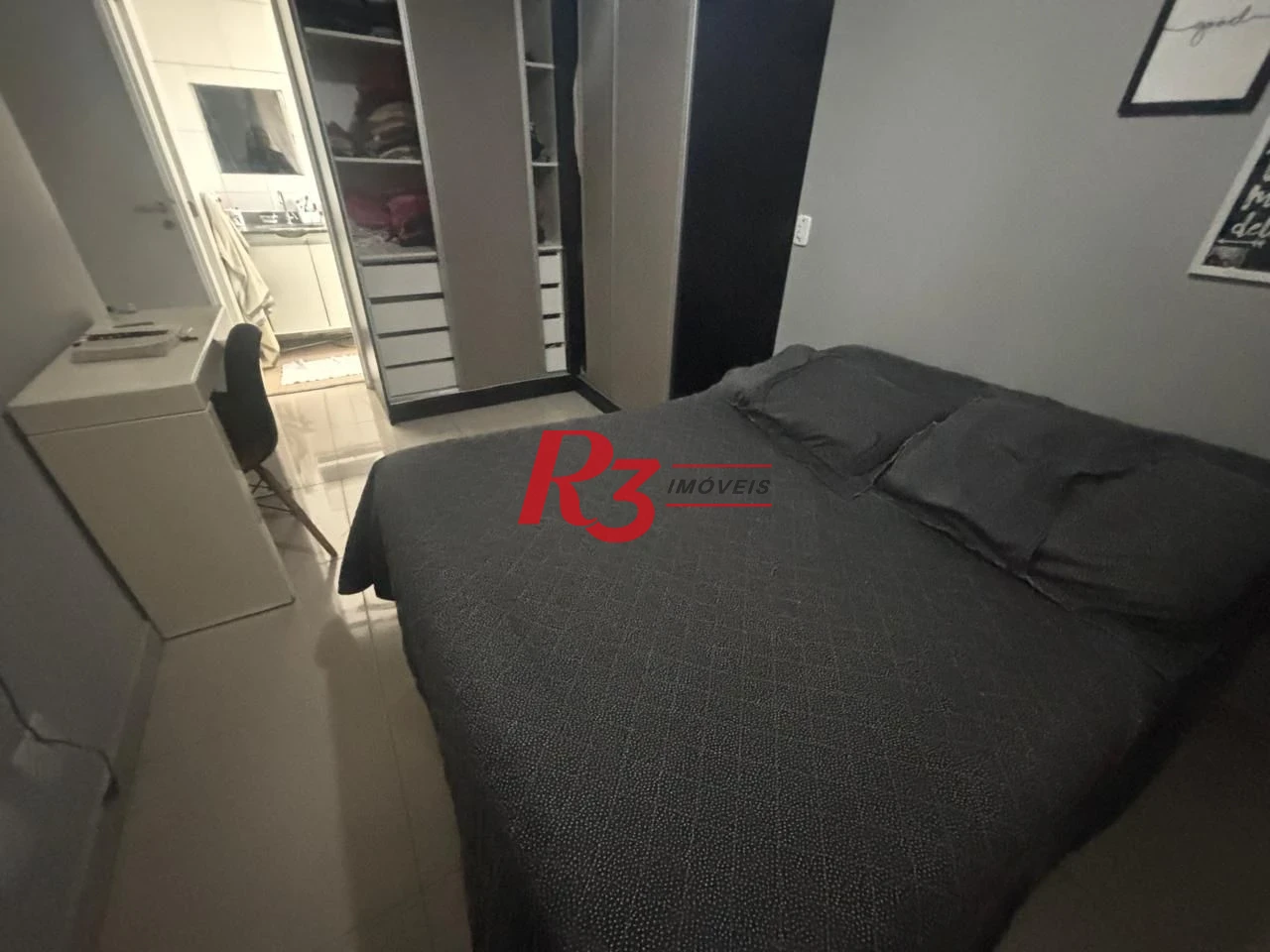 Apartamento com 3 dormitórios para alugar, 84 m² por R$ 5.500,00/mês - Marapé - Santos/SP