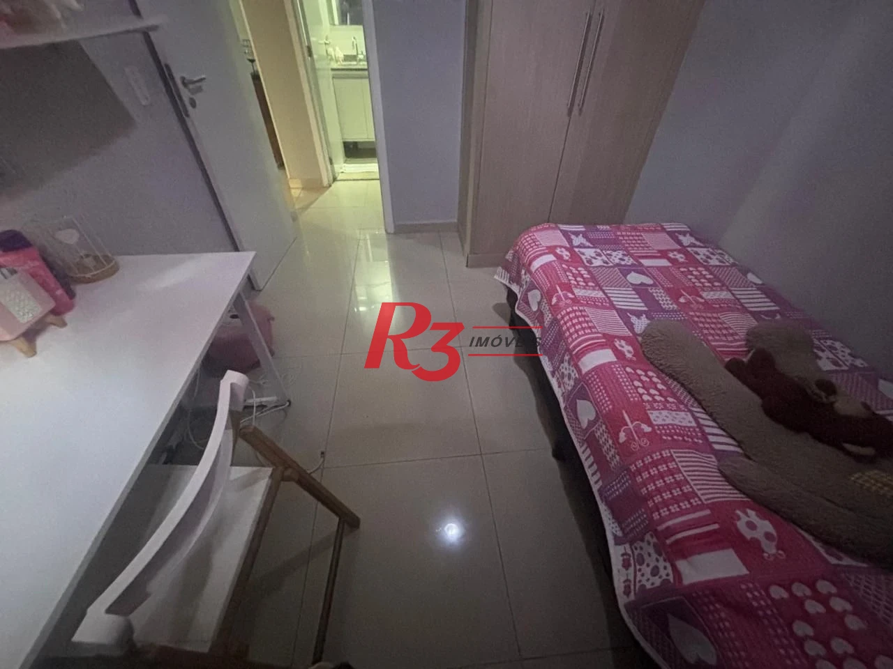 Apartamento com 3 dormitórios para alugar, 84 m² por R$ 5.500,00/mês - Marapé - Santos/SP