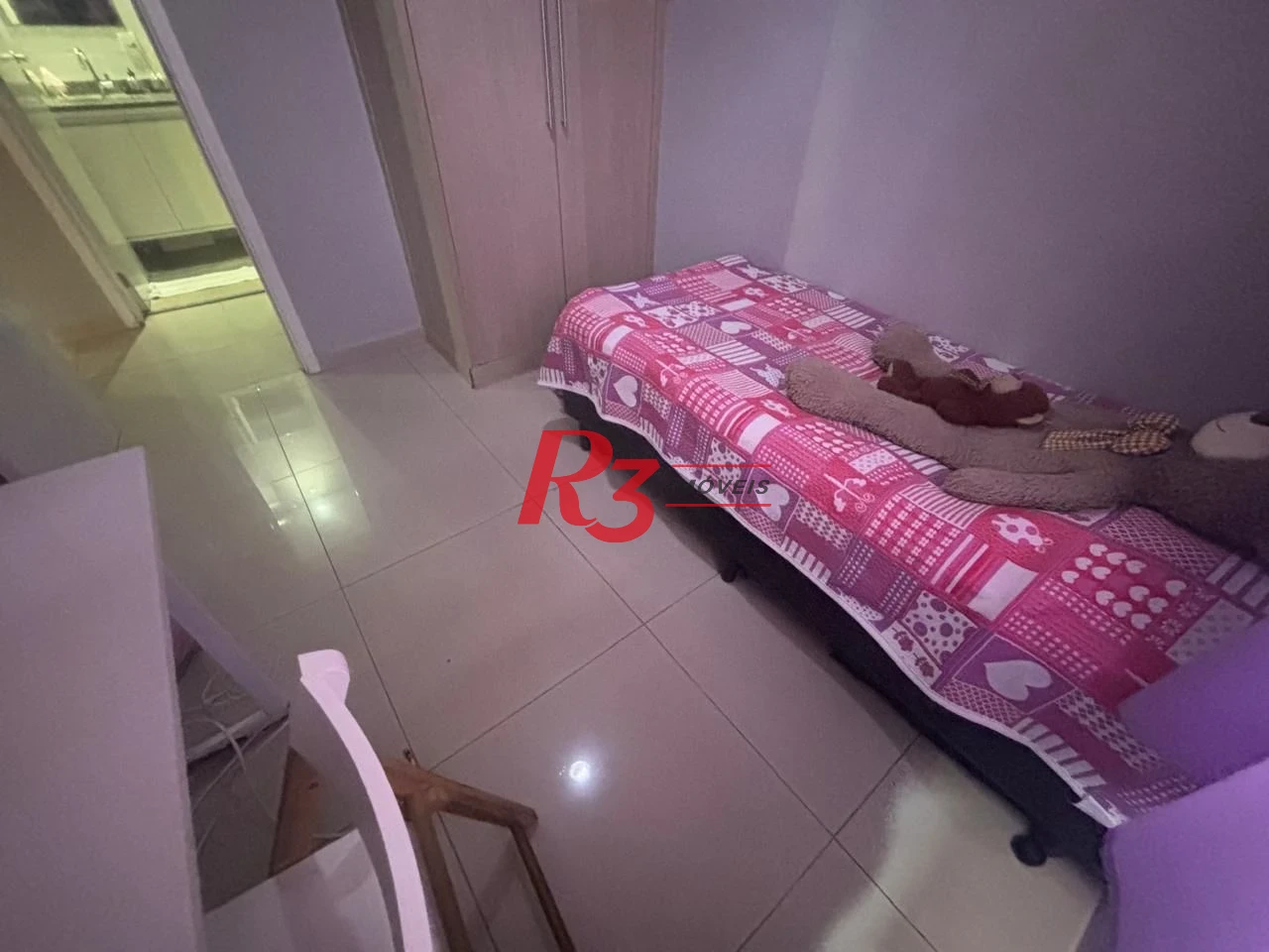 Apartamento com 3 dormitórios para alugar, 84 m² por R$ 5.500,00/mês - Marapé - Santos/SP