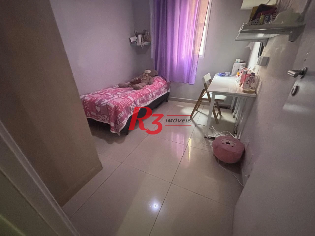 Apartamento com 3 dormitórios para alugar, 84 m² por R$ 5.500,00/mês - Marapé - Santos/SP