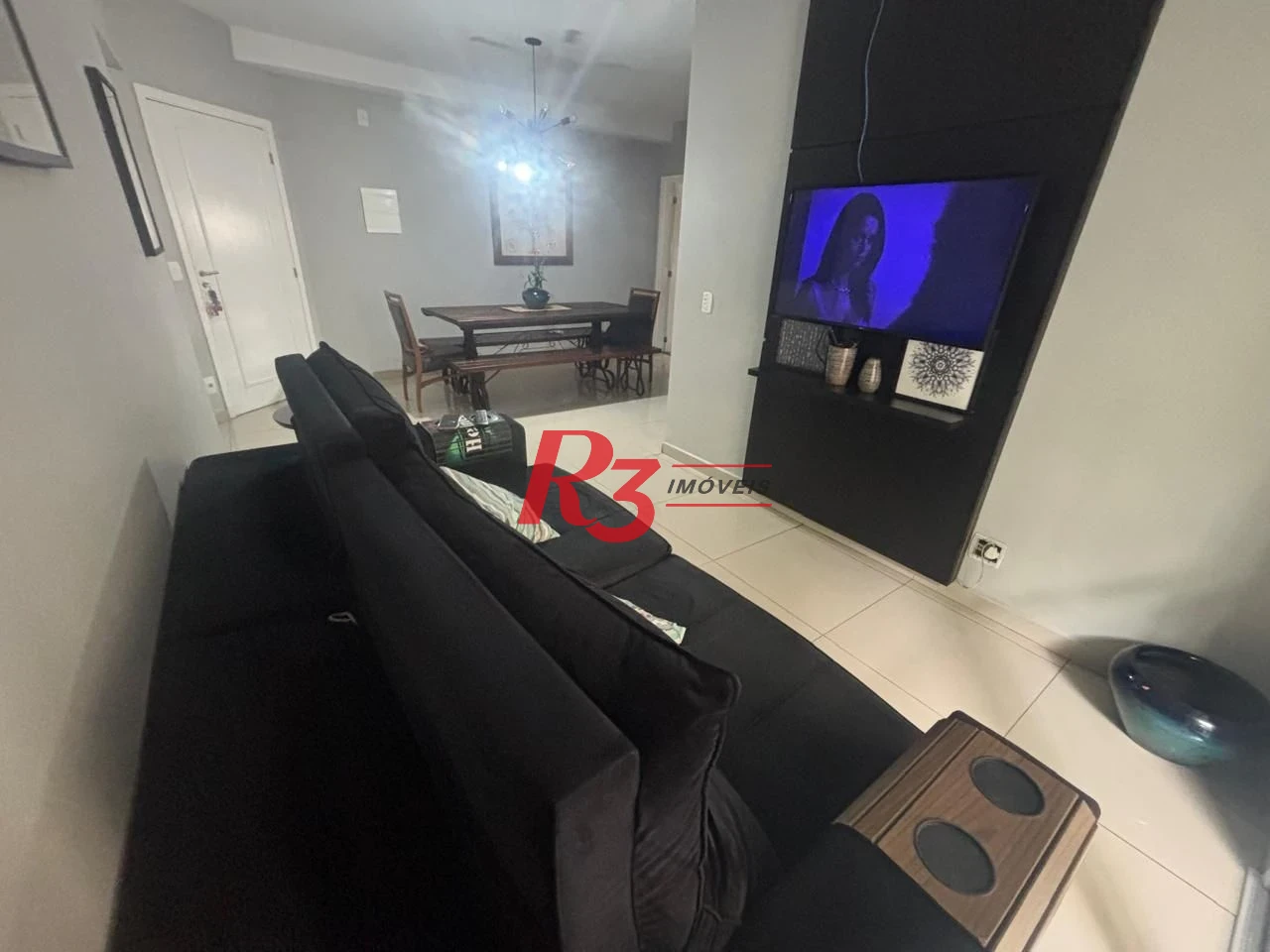 Apartamento com 3 dormitórios para alugar, 84 m² por R$ 5.500,00/mês - Marapé - Santos/SP