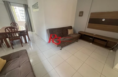Apartamento com 1 dormitório à venda, 60 m² por R$ 470.000,00 - José Menino - Santos/SP