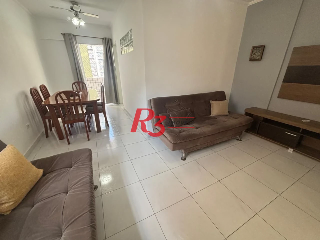 Apartamento com 1 dormitório à venda, 60 m² por R$ 470.000,00 - José Menino - Santos/SP