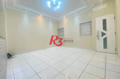 Casa com 2 dormitórios para alugar, 78 m² por R$ 3.200,02/mês - Pompéia - Santos/SP