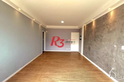 Apartamento com 3 dormitórios à venda, 131 m² por R$ 795.000,00 - Gonzaga - Santos/SP