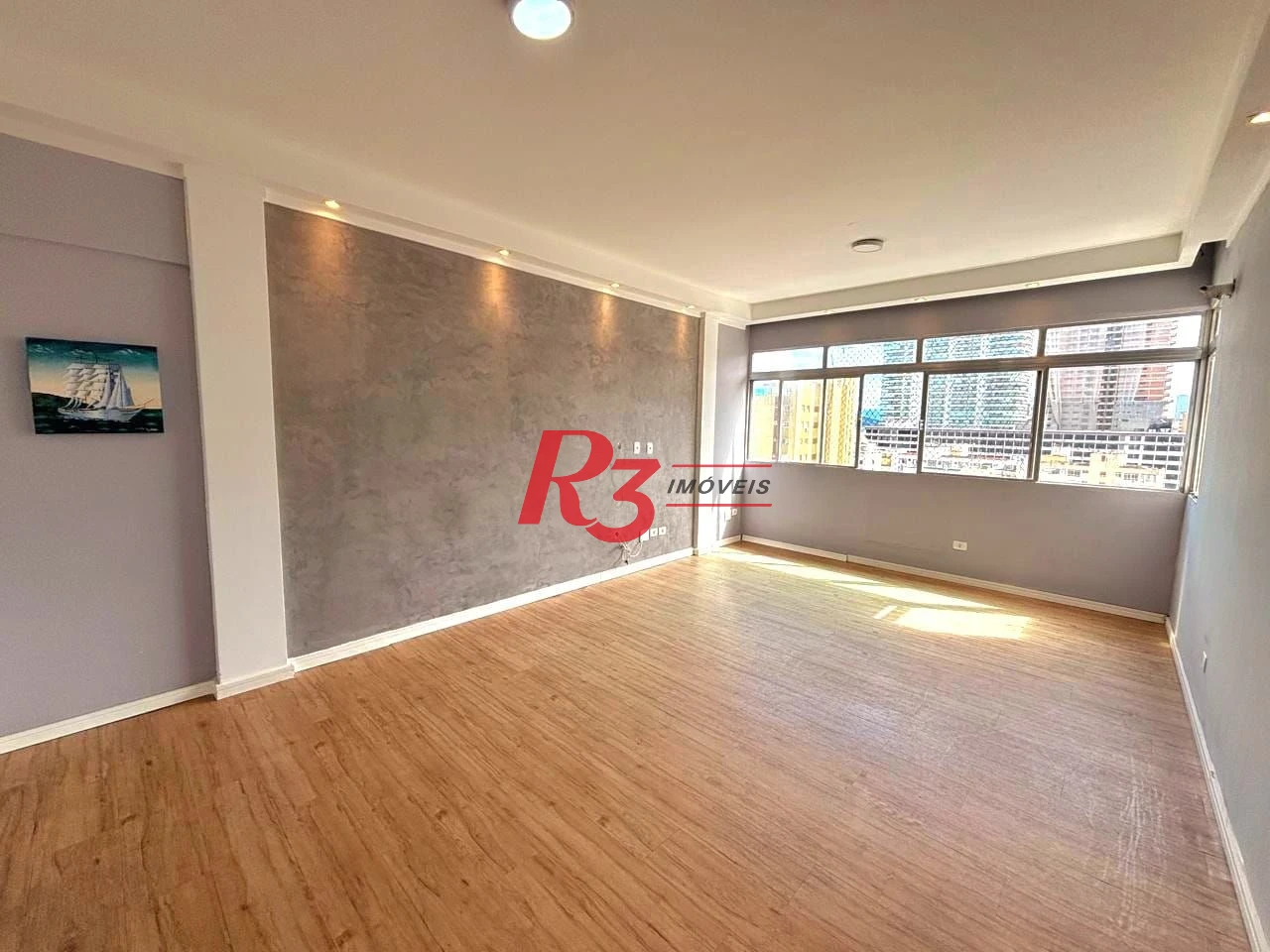 Apartamento com 3 dormitórios à venda, 131 m² por R$ 795.000,00 - Gonzaga - Santos/SP