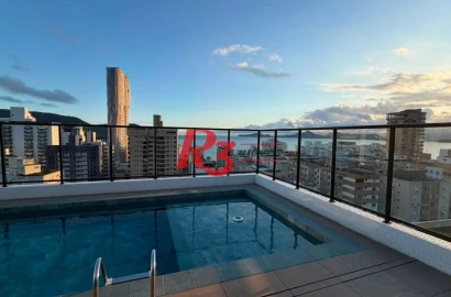 Apartamento com 1 dormitório à venda, 57 m² por R$ 850.000,00 - Ponta da Praia - Santos/SP
