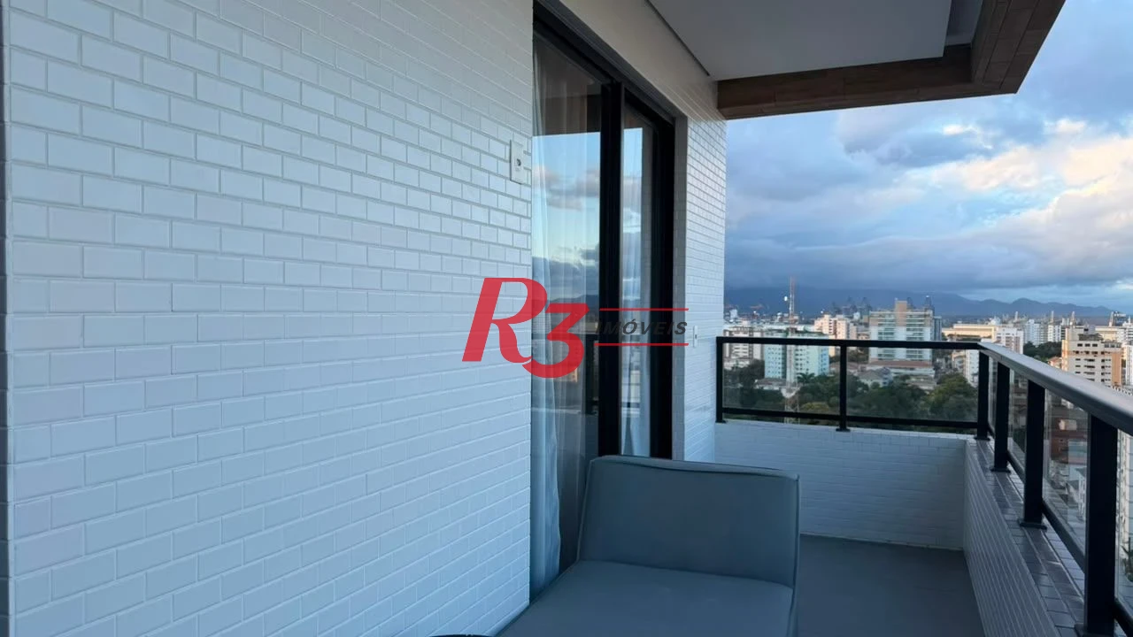 Apartamento com 1 dormitório à venda, 57 m² por R$ 850.000,00 - Ponta da Praia - Santos/SP