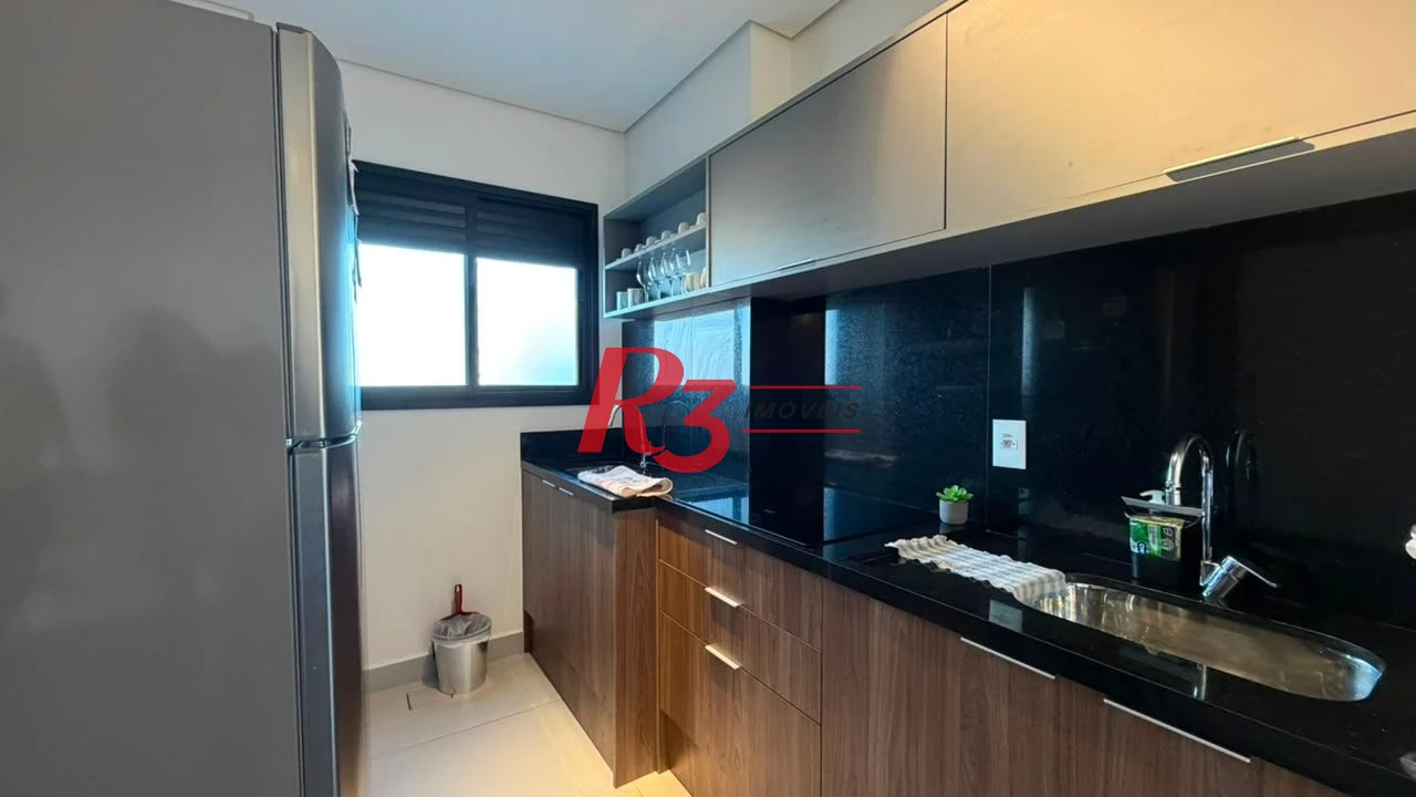 Apartamento com 1 dormitório à venda, 57 m² por R$ 850.000,00 - Ponta da Praia - Santos/SP