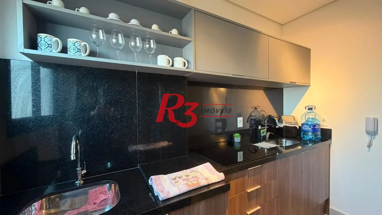 Apartamento com 1 dormitório à venda, 57 m² por R$ 850.000,00 - Ponta da Praia - Santos/SP