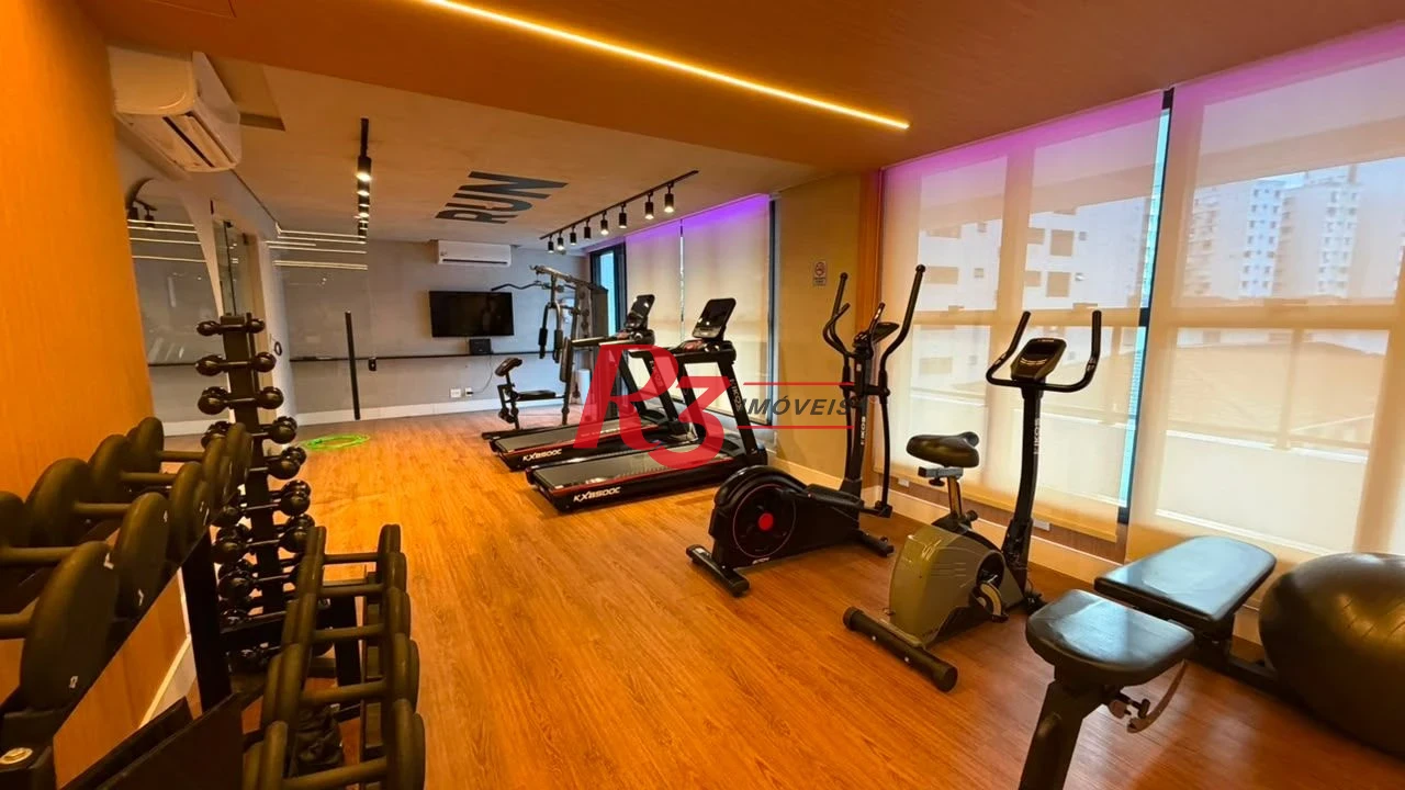Apartamento com 1 dormitório à venda, 57 m² por R$ 850.000,00 - Ponta da Praia - Santos/SP