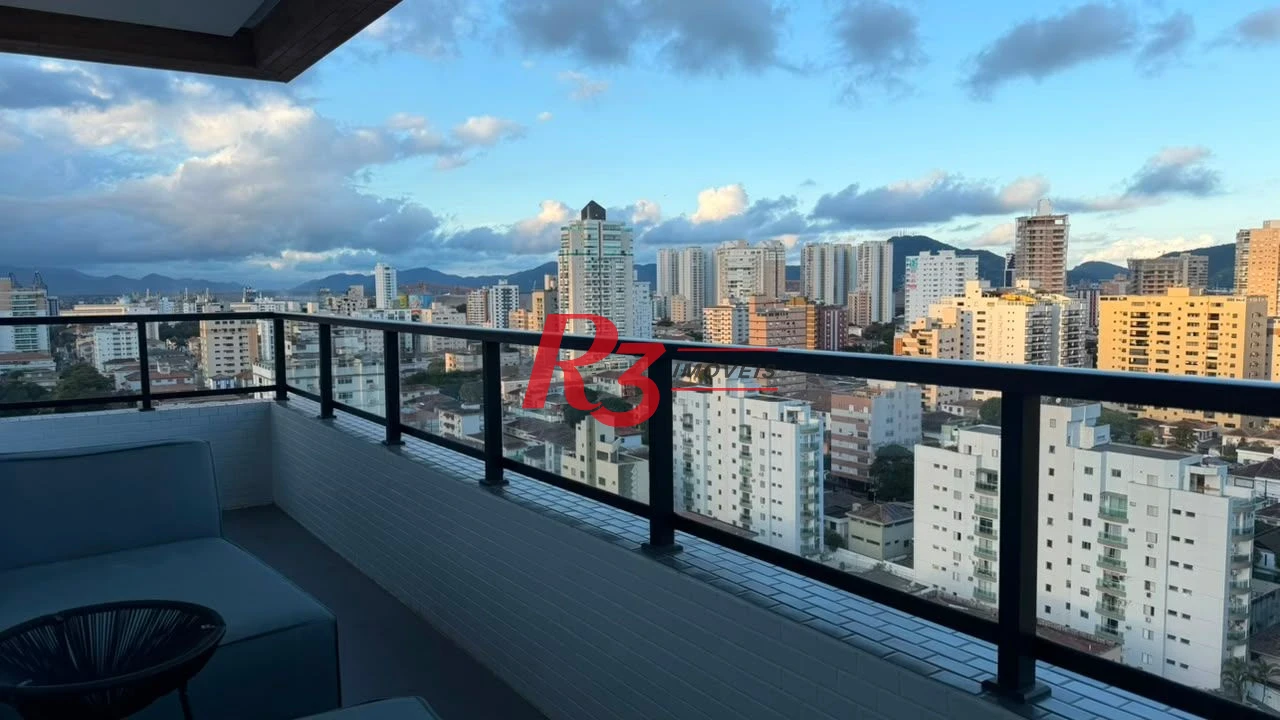 Apartamento com 1 dormitório à venda, 57 m² por R$ 850.000,00 - Ponta da Praia - Santos/SP