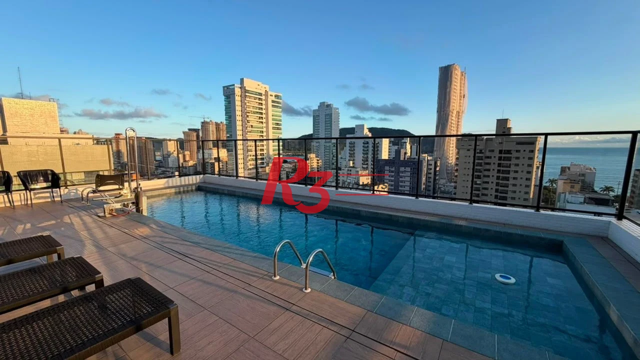Apartamento com 1 dormitório à venda, 57 m² por R$ 850.000,00 - Ponta da Praia - Santos/SP