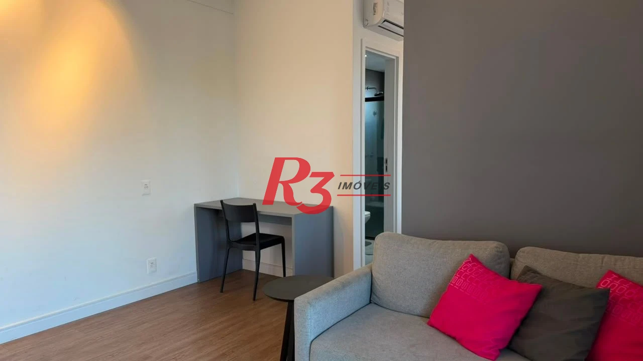 Apartamento com 1 dormitório à venda, 57 m² por R$ 850.000,00 - Ponta da Praia - Santos/SP