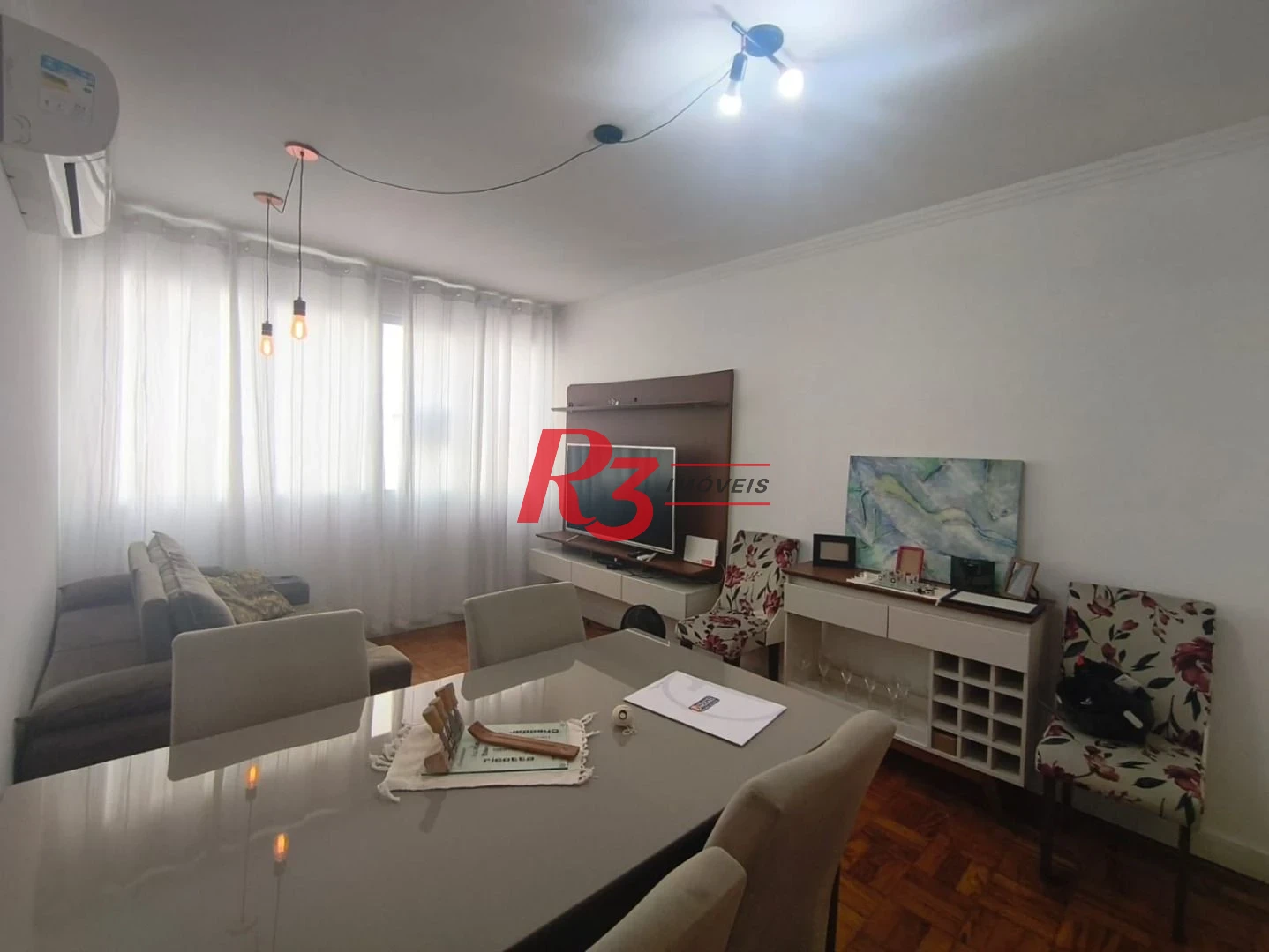 Apartamento com 2 dormitórios para alugar, 86 m² por R$ 4.500,00/mês - Boqueirão - Santos/SP