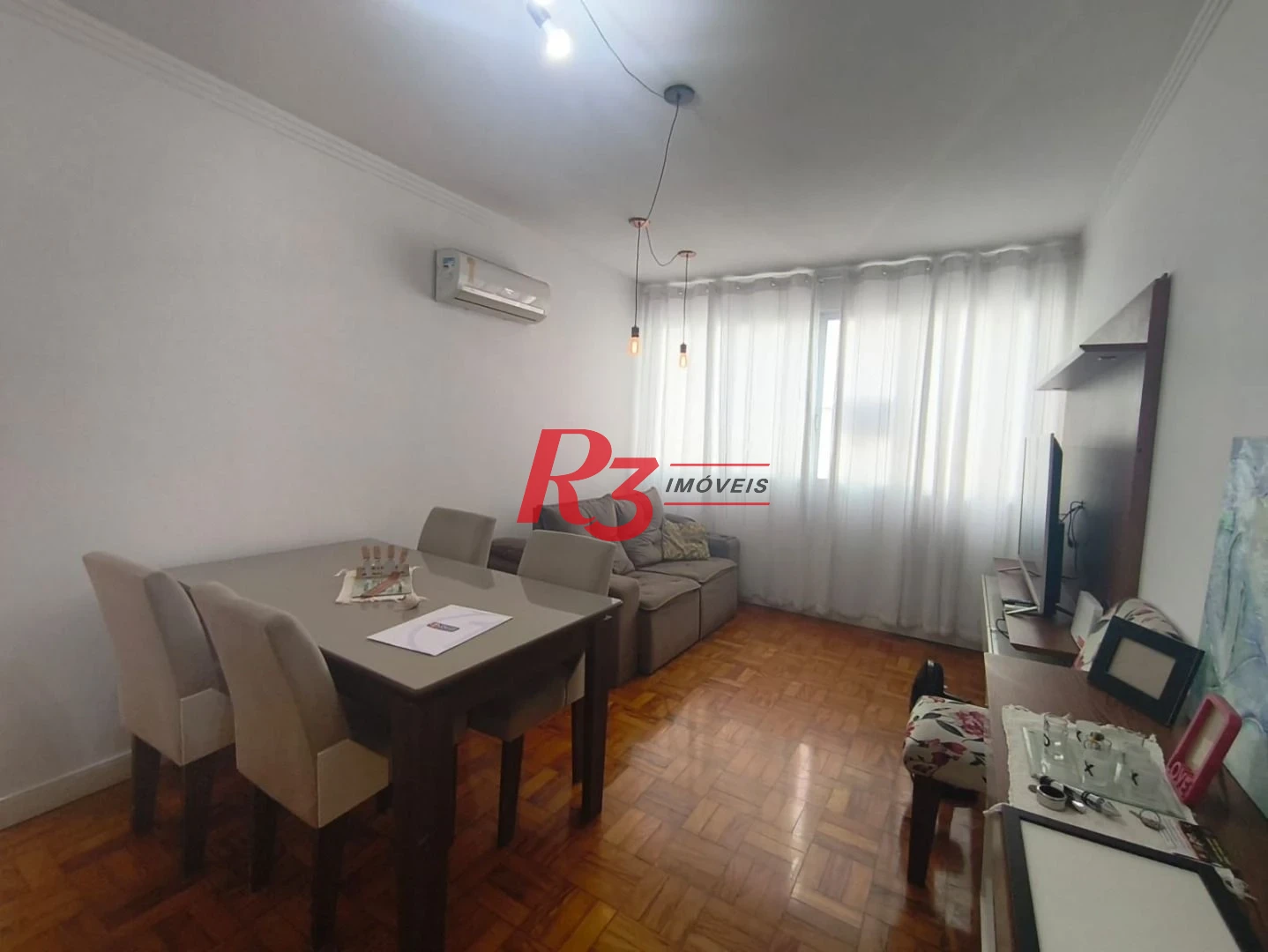 Apartamento com 2 dormitórios para alugar, 86 m² por R$ 4.500,00/mês - Boqueirão - Santos/SP